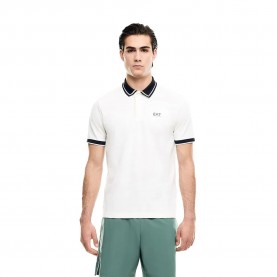 EA7 EMPORIO ARMANI 7M001538_AF13511 short sleeve polo - White (Sugar Swizzle) дамски,блузи,с,яка,мъжки,блузи,с,яка,ea7,emporio,armani,7m001538,af13511,short,sleeve,polo,white,(sugar,swizzle)