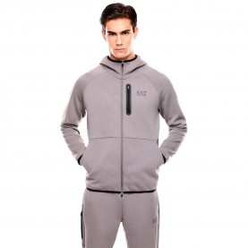 Блуза EA7 EMPORIO ARMANI 7M001598_AF20845 full zip sweatshirt - Grey (Smoked Pearl) блуза,мъжки,пуловери,ea7,emporio,armani,7m001598,af20845,full,zip,sweatshirt,grey,(smoked,pearl)