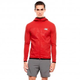 Блуза EA7 EMPORIO ARMANI 7M001625_AF13534 full zip sweatshirt - Red (Haute Red) блуза,мъжки,пуловери,ea7,emporio,armani,7m001625,af13534,full,zip,sweatshirt,red,(haute,red)