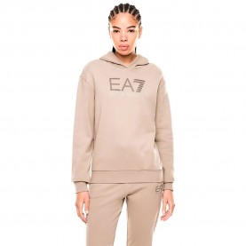 Суичър EA7 EMPORIO ARMANI 7W000537_AF15831 hoodie - Beige (Roasted Cashew) суичър,дамски,блузи,ea7,emporio,armani,7w000537,af15831,hoodie,beige,(roasted,cashew)