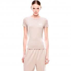 Тениска EA7 EMPORIO ARMANI 7W001149_AF12945 short sleeve T-shirt - Beige / Grey (Aluminum) тениска,мъжки,тениски,дамски,тениски,ea7,emporio,armani,7w001149,af12945,short,sleeve,t,shirt,beige,grey,(aluminum)
