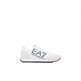 Маратонки EA7 EMPORIO ARMANI Black&White Vintage trainers - White (White / Black) маратонки,мъжки,маратонки,дамски,маратонки,ea7,emporio,armani,black&white,vintage,trainers,white,(white,black)