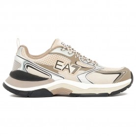 Маратонки EA7 EMPORIO ARMANI Predator trainers - Beige (Fog / Roasted Cashew / Black / Silver) маратонки,мъжки,маратонки,дамски,маратонки,ea7,emporio,armani,predator,trainers,beige,(fog,roasted,cashew,black,silver)