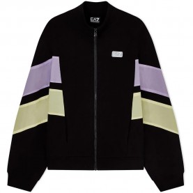 блуза,дамски,блузи,ea7,emporio,armani,contemporary,sport,full,zip,sweatshirt,black,(black)