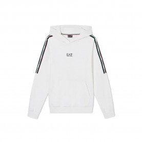 Суичър EA7 EMPORIO ARMANI Italian Spirit hoodie - White (White) суичър,мъжки,пуловери,ea7,emporio,armani,italian,spirit,hoodie,white,(white)