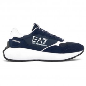Маратонки EA7 EMPORIO ARMANI Wader trainers - Blue (Sky Captain / White) маратонки,мъжки,маратонки,дамски,маратонки,ea7,emporio,armani,wader,trainers,blue,(sky,captain,white)