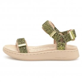 Сандали Woden Line Glitter sandals - Green (Bambus Green) сандали,дамски,сандали,и,чехли,woden,line,glitter,sandals,green,(bambus,green)