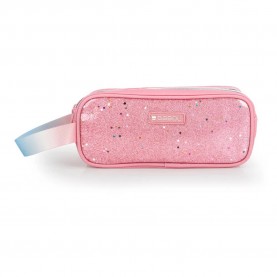 Gabol Glam-Triple Pocket pencil case - Pink (Rosa) ученически,принадлежности,gabol,glam,triple,pocket,pencil,case,pink,(rosa)