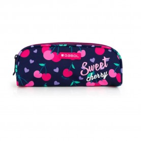 Gabol Sweet-Double Pocket pencil case - Blue (Azul Marino) ученически,принадлежности,gabol,sweet,double,pocket,pencil,case,blue,(azul,marino)