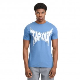 тениска,мъжки,тениски,дамски,тениски,tapout,logo,tee,short,sleeve,t,shirt,blue,(blue,white)