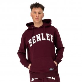 суичър,мъжки,пуловери,benlee,ayden,hoodie,purple,(oxblood,white)