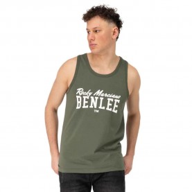 тениска,мъжки,тениски,дамски,тениски,benlee,ludica,sleeveless,t,shirt,green,(olive,white)