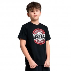 Тениска Benlee Naburn short sleeve T-shirt - Black (Black / White / Red) тениска,мъжки,тениски,дамски,тениски,benlee,naburn,short,sleeve,t,shirt,black,(black,white,red)