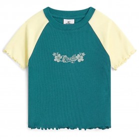 Тениска O´neill Color Block Rib short sleeve T-shirt - Blue (Botanical Heat Colour Block) тениска,мъжки,тениски,дамски,тениски,o´neill,color,block,rib,short,sleeve,t,shirt,blue,(botanical,heat,colour,block)