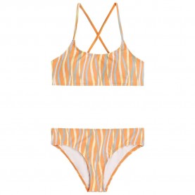 O´neill Essentials Bralette bikini - Orange (Funky Peach Swirly) детски,бански,костюми,o´neill,essentials,bralette,bikini,orange,(funky,peach,swirly)