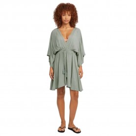 Рокля O´neill Essentials Tokeena Cover-Up short sleeve short dress - Green (Marble Arch) рокля,дамски,поли,и,рокли,o´neill,essentials,tokeena,cover,up,short,sleeve,short,dress,green,(marble,arch)