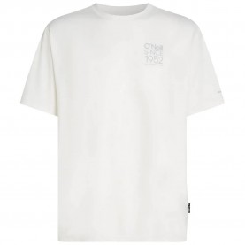 Тениска O´neill Hybrid Upf Polygiene Back Print UV short sleeve T-shirt - White (Snow White) тениска,мъжки,тениски,дамски,тениски,o´neill,hybrid,upf,polygiene,back,print,uv,short,sleeve,t,shirt,white,(snow,white)