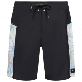 Бански гащета O´neill Hyperfreak Tech Panel 18´´ swimming shorts - Black (Black Tech Panel) бански,гащета,мъжки,бански,костюми,o´neill,hyperfreak,tech,panel,18´´,swimming,shorts,black,(black,tech,panel)