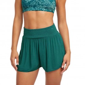 Къси панталони O´neill Johnny Smocked Waist shorts - Green (Botanical Heat) къси,панталони,мъжки,панталони,дамски,панталони,o´neill,johnny,smocked,waist,shorts,green,(botanical,heat)