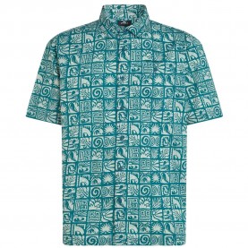 Риза с къс ръкав O´neill Print short sleeve shirt - Blue (Blue Bricks) риза,с,къс,ръкав,дамски,ризи,мъжки,ризи,o´neill,print,short,sleeve,shirt,blue,(blue,bricks)
