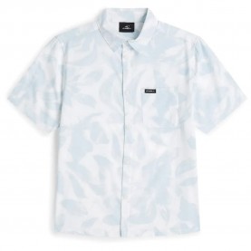 Риза с къс ръкав O´neill Print short sleeve shirt - White (White Spray Flower) риза,с,къс,ръкав,дамски,ризи,мъжки,ризи,o´neill,print,short,sleeve,shirt,white,(white,spray,flower)