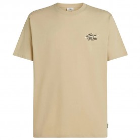 тениска,мъжки,тениски,дамски,тениски,o´neill,retro,back,print,short,sleeve,t,shirt,beige,(cocoa,sand)