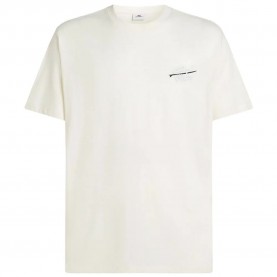 Тениска O´neill Retro Back Print short sleeve T-shirt - White (Snow White) тениска,мъжки,тениски,дамски,тениски,o´neill,retro,back,print,short,sleeve,t,shirt,white,(snow,white)