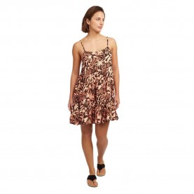 Рокля O´neill Rilee sleeveless short dress - Brown (Black Brazillian Sun) рокля,дамски,поли,и,рокли,o´neill,rilee,sleeveless,short,dress,brown,(black,brazillian,sun)