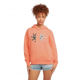 Суичър O´neill Summer Musthave hoodie - Orange (Funky Peach) суичър,дамски,блузи,o´neill,summer,musthave,hoodie,orange,(funky,peach)