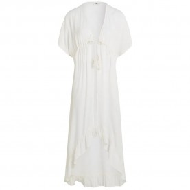 Рокля O´neill Wilder Cover-Up short sleeve short dress - White (Snow White) рокля,дамски,поли,и,рокли,o´neill,wilder,cover,up,short,sleeve,short,dress,white,(snow,white)