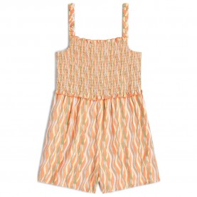 O´neill Woven sleeveless romper - Orange (Funky Peach Swirly) детски,облекла,за,момичета,o´neill,woven,sleeveless,romper,orange,(funky,peach,swirly)