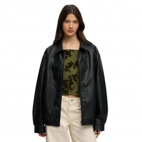 яке,мъжки,якета,дамски,якета,и,палта,superdry,collared,oversized,bomber,jacket,black,(black)
