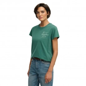 тениска,мъжки,тениски,дамски,тениски,superdry,luxe,casual,classic,short,sleeve,t,shirt,green,(pine,green)