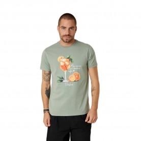 Тениска Deeluxe Arancio short sleeve T-shirt - Green (Tilleul) тениска,мъжки,тениски,дамски,тениски,deeluxe,arancio,short,sleeve,t,shirt,green,(tilleul)