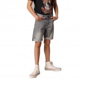 Къси панталони Deeluxe Arvin denim shorts - Grey (Light Grey Used) къси,панталони,мъжки,панталони,дамски,панталони,deeluxe,arvin,denim,shorts,grey,(light,grey,used)