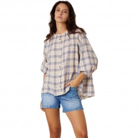 Риза с дълъг ръкав Deeluxe Elleni long sleeve shirt - Beige (Light Blue) риза,с,дълъг,ръкав,дамски,ризи,мъжки,ризи,deeluxe,elleni,long,sleeve,shirt,beige,(light,blue)