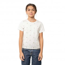 Тениска Deeluxe Hearty short sleeve T-shirt - White (Off White) тениска,мъжки,тениски,дамски,тениски,deeluxe,hearty,short,sleeve,t,shirt,white,(off,white)