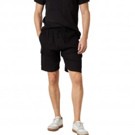 Къси панталони Deeluxe Hobart cargo shorts - Black (Black) къси,панталони,мъжки,панталони,дамски,панталони,deeluxe,hobart,cargo,shorts,black,(black)