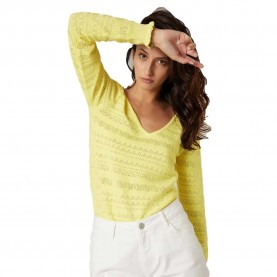 Блуза Deeluxe Juna sweater - Yellow (Yellow) блуза,мъжки,пуловери,дамски,пуловери,deeluxe,juna,sweater,yellow,(yellow)