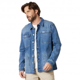 Яке Deeluxe Lapaz denim jacket - Blue (Light Stone Used) яке,мъжки,якета,дамски,якета,и,палта,deeluxe,lapaz,denim,jacket,blue,(light,stone,used)