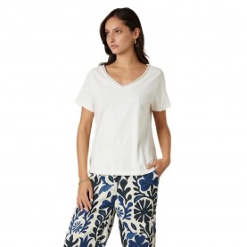 тениска,мъжки,тениски,дамски,тениски,deeluxe,lyvia,short,sleeve,v,neck,t,shirt,white,(ivory)