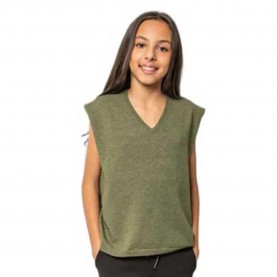 Блуза Deeluxe Miria Sleeveless Sweater - Green (Tilleul) блуза,мъжки,пуловери,дамски,пуловери,deeluxe,miria,sleeveless,sweater,green,(tilleul)