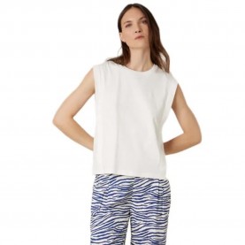 Тениска Deeluxe Orezia sleeveless T-shirt - White (Off White) тениска,мъжки,тениски,дамски,тениски,deeluxe,orezia,sleeveless,t,shirt,white,(off,white)
