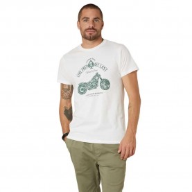 Тениска Deeluxe Park short sleeve T-shirt - White (Off White) тениска,мъжки,тениски,дамски,тениски,deeluxe,park,short,sleeve,t,shirt,white,(off,white)