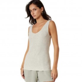 Блуза Deeluxe Shine Sleeveless Sweater - White (Ivory) блуза,мъжки,пуловери,дамски,пуловери,deeluxe,shine,sleeveless,sweater,white,(ivory)