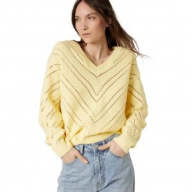Блуза Deeluxe Simako sweater - Yellow (Light Yellow) блуза,мъжки,пуловери,дамски,пуловери,deeluxe,simako,sweater,yellow,(light,yellow)