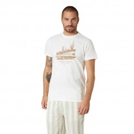 Тениска Deeluxe Sirocco short sleeve T-shirt - White (Natural) тениска,мъжки,тениски,дамски,тениски,deeluxe,sirocco,short,sleeve,t,shirt,white,(natural)