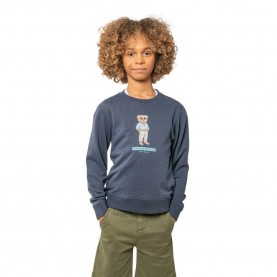 Блуза Deeluxe Sleekbear sweatshirt - Blue (Indigo) блуза,детски,блузи,deeluxe,sleekbear,sweatshirt,blue,(indigo)