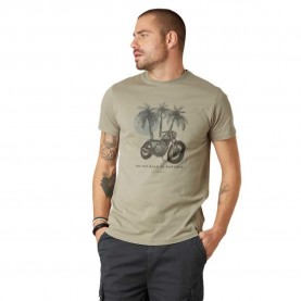 Тениска Deeluxe Sunderland short sleeve T-shirt - Green (Light Khaki) тениска,мъжки,тениски,дамски,тениски,deeluxe,sunderland,short,sleeve,t,shirt,green,(light,khaki)