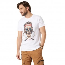 Тениска Deeluxe Tennis short sleeve T-shirt - White (White) тениска,мъжки,тениски,дамски,тениски,deeluxe,tennis,short,sleeve,t,shirt,white,(white)